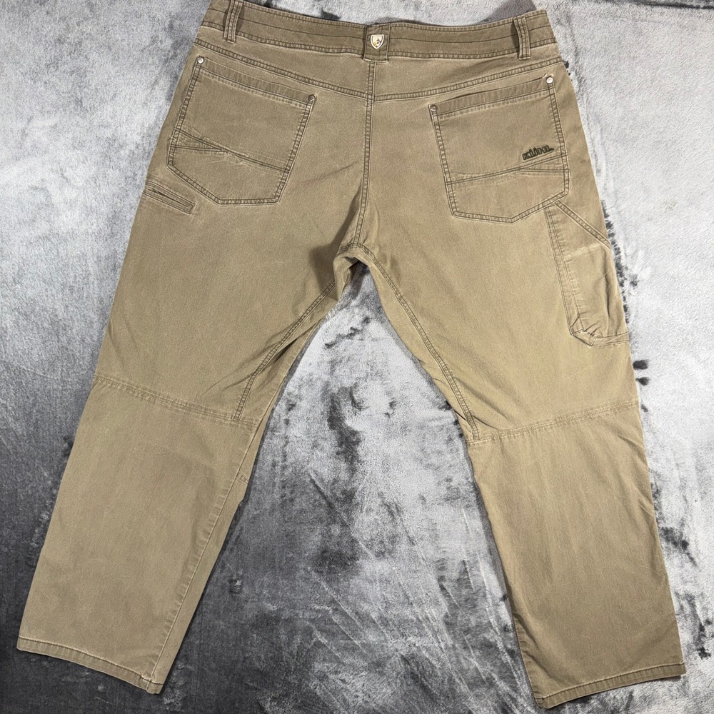 Kuhl Revolvr Pants Mens 40x30 Brown Uberkuhl Stretch Hiking Outdoor Cargo Pants - Picture 2 of 16